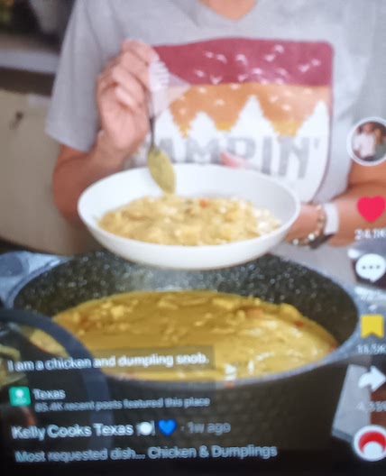 Chicken and dumplings