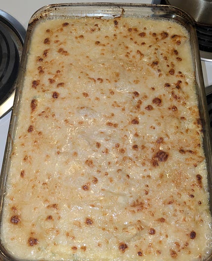 Cheese lasanga
