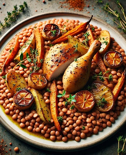 Poulet khiao wang (hiver)