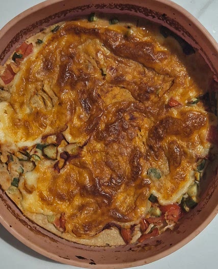 Pizza with chickpea flour