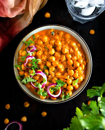Indian Butter Chickpeas | Video