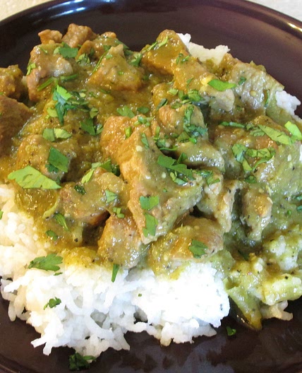 Slow Cooker Chile Verde Pork