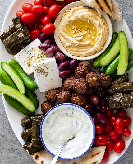 Greek kebab night 🇬🇷