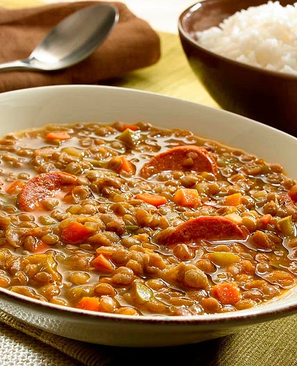 Lentejas de zanahorias