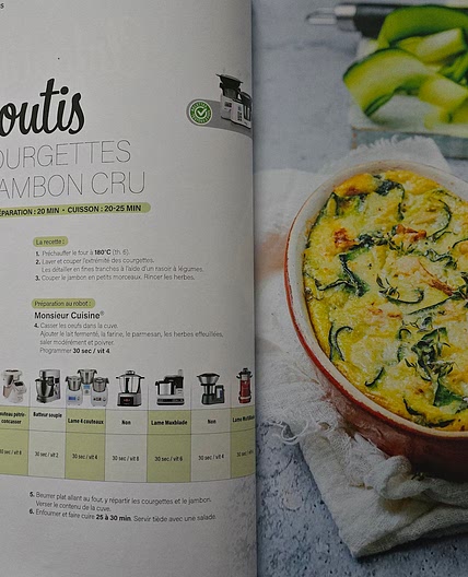 Clafoutis aux courgettes et jambon cru