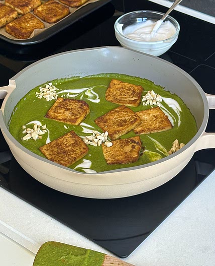 Vegan Palak Paneer