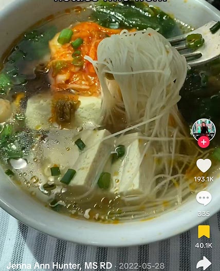 Rice Noodle Lunch