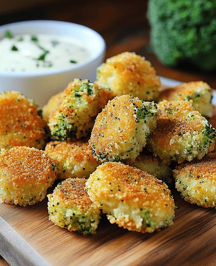 Knusprige Brokkoli-Käse-Nuggets: Ein Gesunder Snack für die Ganz