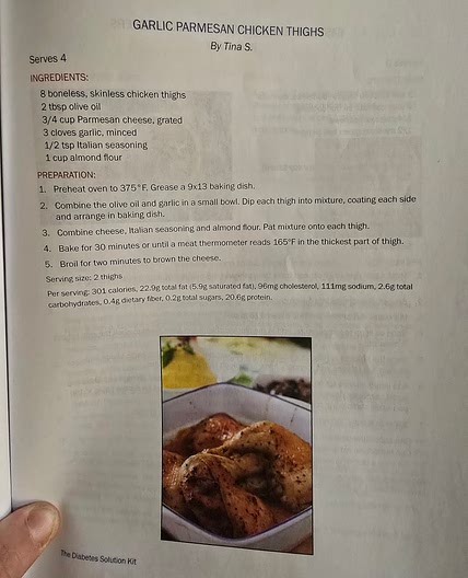 Garlic ParmesanChicken Thigh