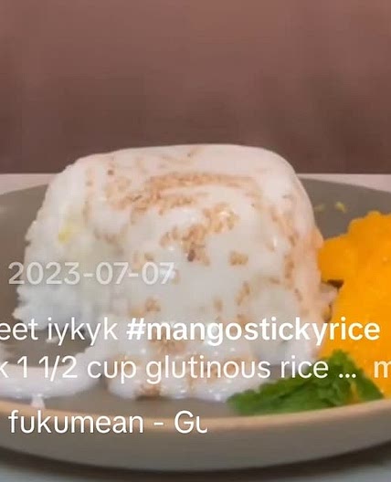 Mango Sticky Rice