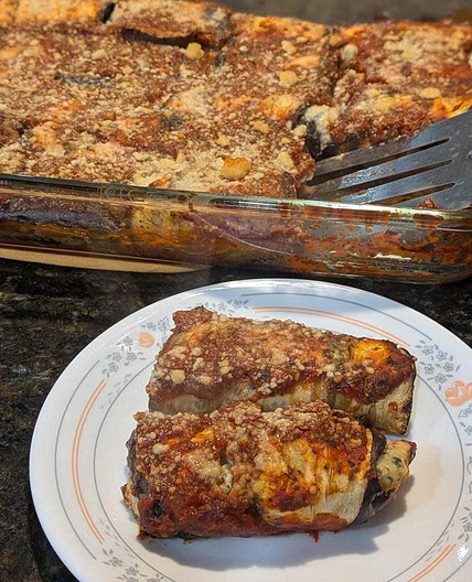 Leaner Eggplant Rollatini