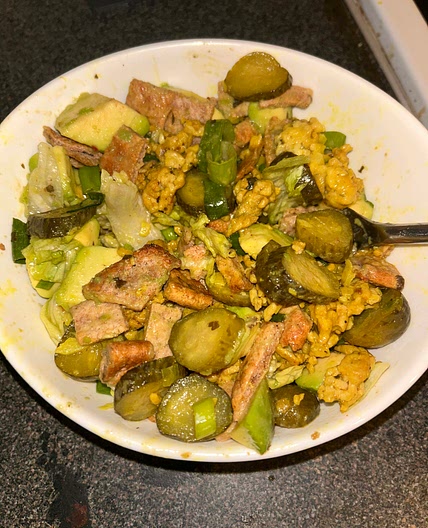Burger bowl