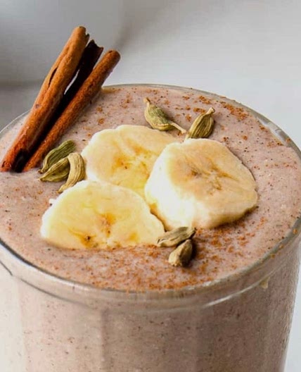 Almond Butter & Banana Protein Shake