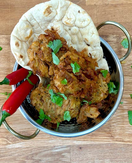 Air Fryer Onion Bhaji
