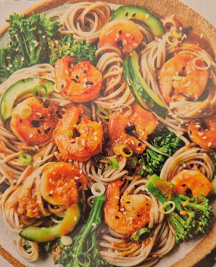 Japanese Prawns & Soba Noodles