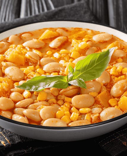 Chilean Summer Bean Stew