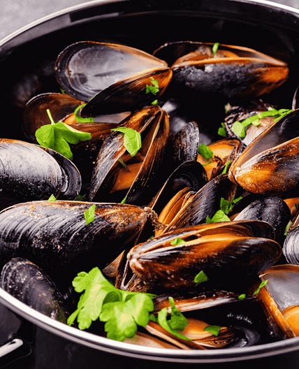 Chilean Steamed Mussels
