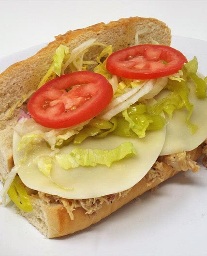 Italian Pulled Chicken Sandwiches