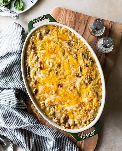 Sausage and Rice Casserole