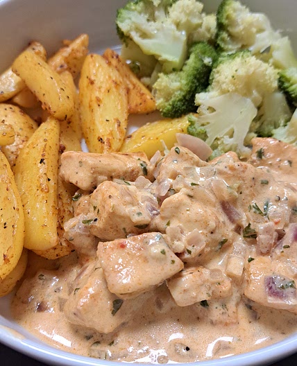 Cremiger chicken kracher