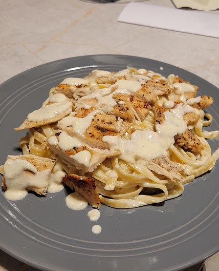 Homemade Alfrado Chicken