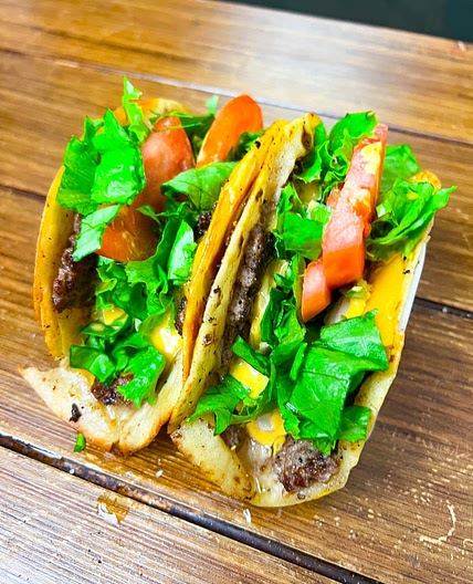 Smashed Burger Tacos | Best Easy Viral TikTok Recipe