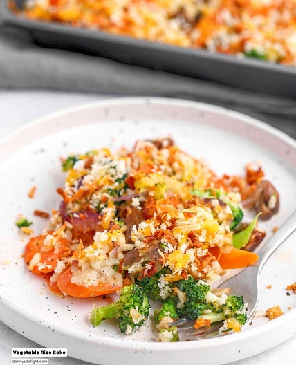 Vegetable Rice Bake