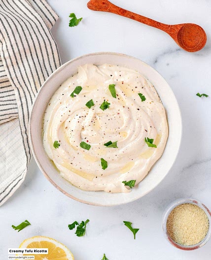 Creamy Tofu Ricotta