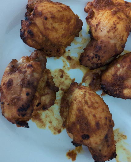 Spicy baked chicken