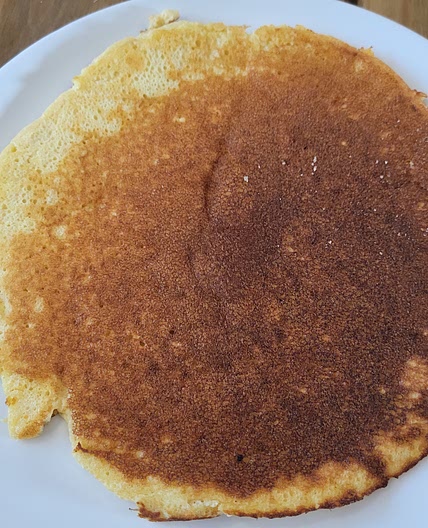 Keto Pancakes im the blender