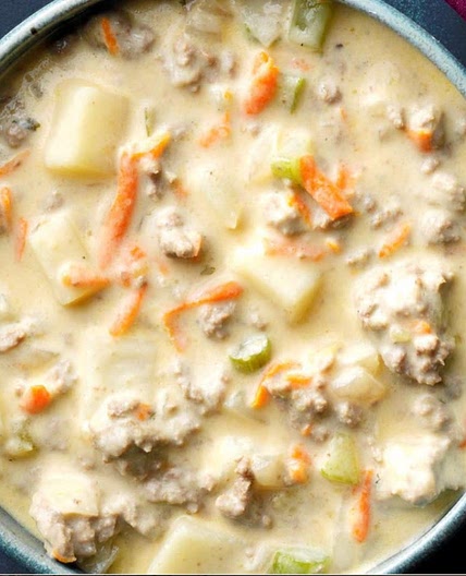 Cheeseburger Soup