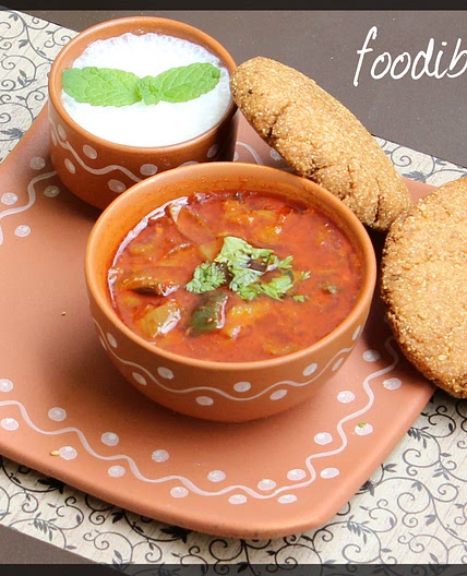 Chapdi Undhiyu recipe (Gujarati version of Daal bati)