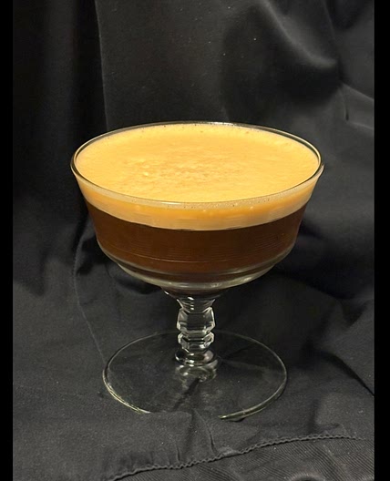 Smoky ancho chai shakerato 