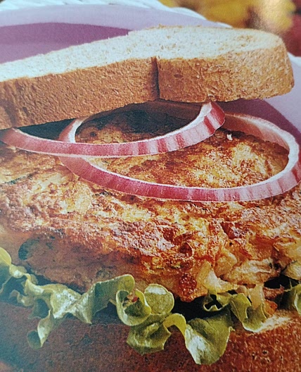 Veggie burger recipe by taste of home
