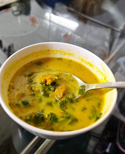 Creamy Almond & Chicken Soup