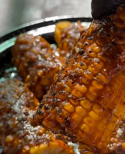 Cajun grilled corn