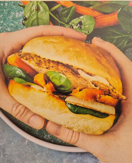 Smoky Aioli Chicken Burgers