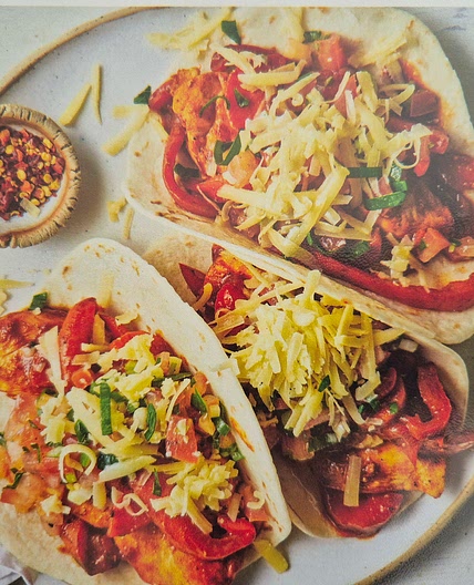 Tex-Mex Chicken Tortillas