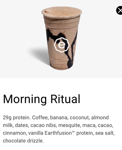 Copy cat Morning Ritual Smoothie