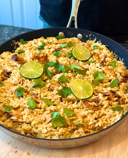ORZO BURRITO BOWLS