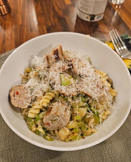 Chicken Sausage and Broccoli Pasta