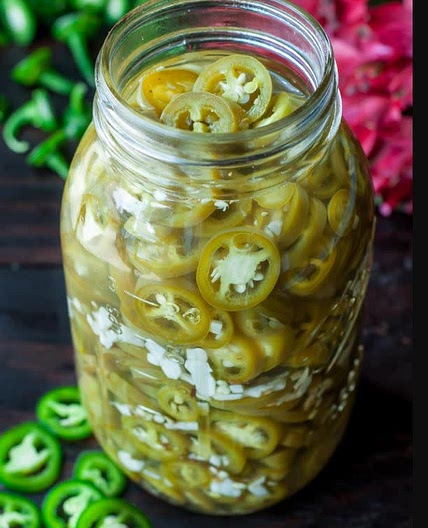 Salt & Sugar Free Pickled Jalapenos