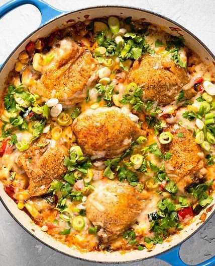 Tex-Mex Style Chicken Bake