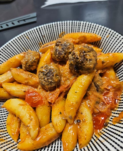 Schupfnudeln & Hackbällchen