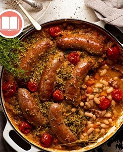 French Sausage & Bean Casserole