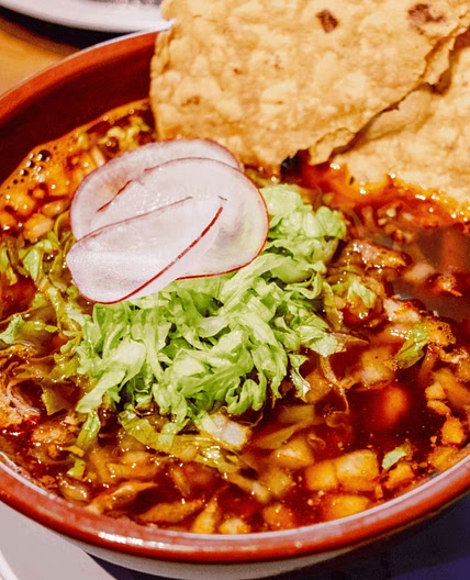 Mexican Hominy Corn Soup