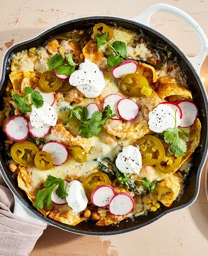 White Bean Enchilada Skillet Is a Weeknight-Dinner Winner