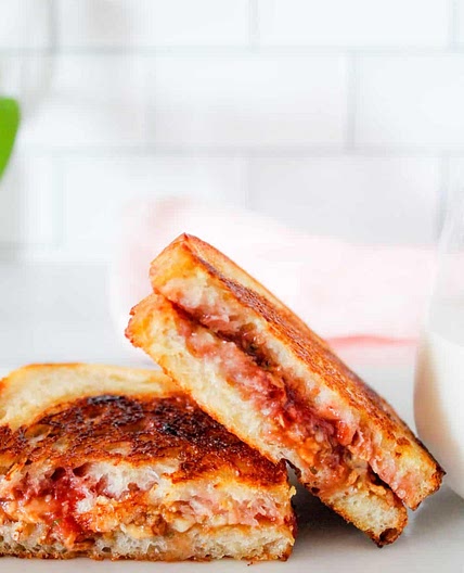 Grilled Peanut Butter and Jelly