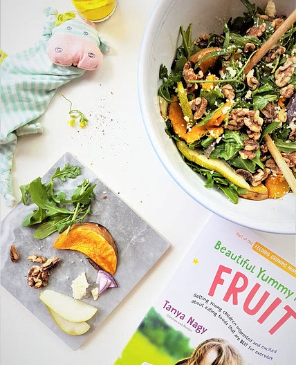 Rocket, Pear, Pumpkin & Walnut Salad