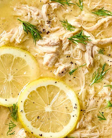 Avgolemono (Greek Lemon Chicken Soup)